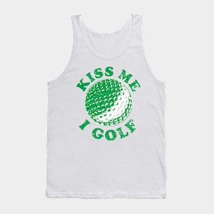 Kiss Me I Golf Tank Top